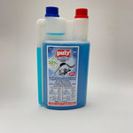 "PULY MILK" 1 lt BOTTLE CLEANING PRODUCT FOR MILK FROTHER AND STEAM PIPES "NSF"