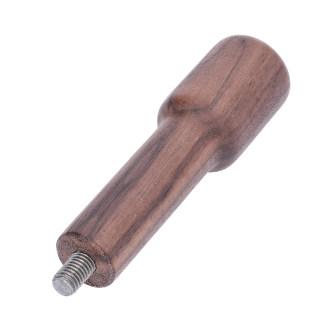 WALNUT WOOD FILTER HOLDER KNOB PORTAFILTER - THREAD M10