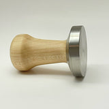 EDO MANUAL ERGONOMIC TAMPER - YOUNG SERIES - MAPLE WOOD HANDLE-Ø 58mm