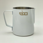 EDO BARISTA WHITE STAINLESS STEEL MILK PITCHER-350 ml/12 oz